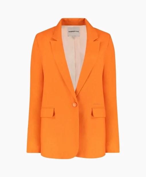 Harper & Yve Harper & Yve Blazer Yagger-Bl Oranje*Dames Blazers