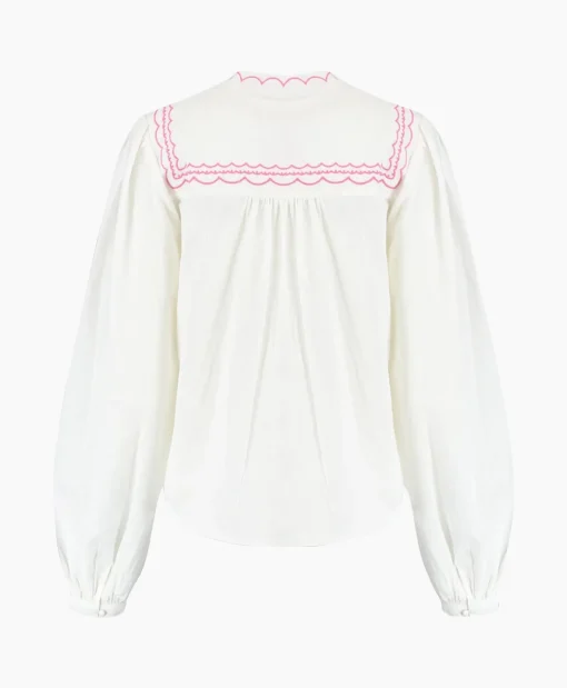 Harper & Yve Harper & Yve Blouse Hailey-Ls Ecru*Dames Blouses