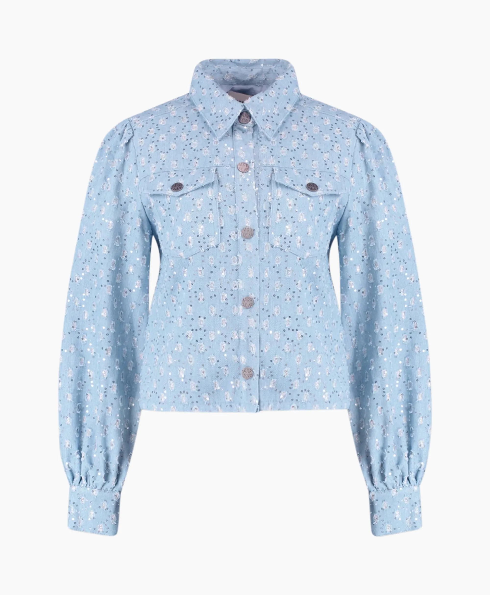 Harper & Yve Harper & Yve Jack Flo-Ja Licht Blauw*Dames Jassen