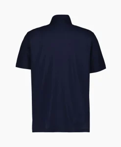 Herno Polo Knitted Blauw*Heren Polo's