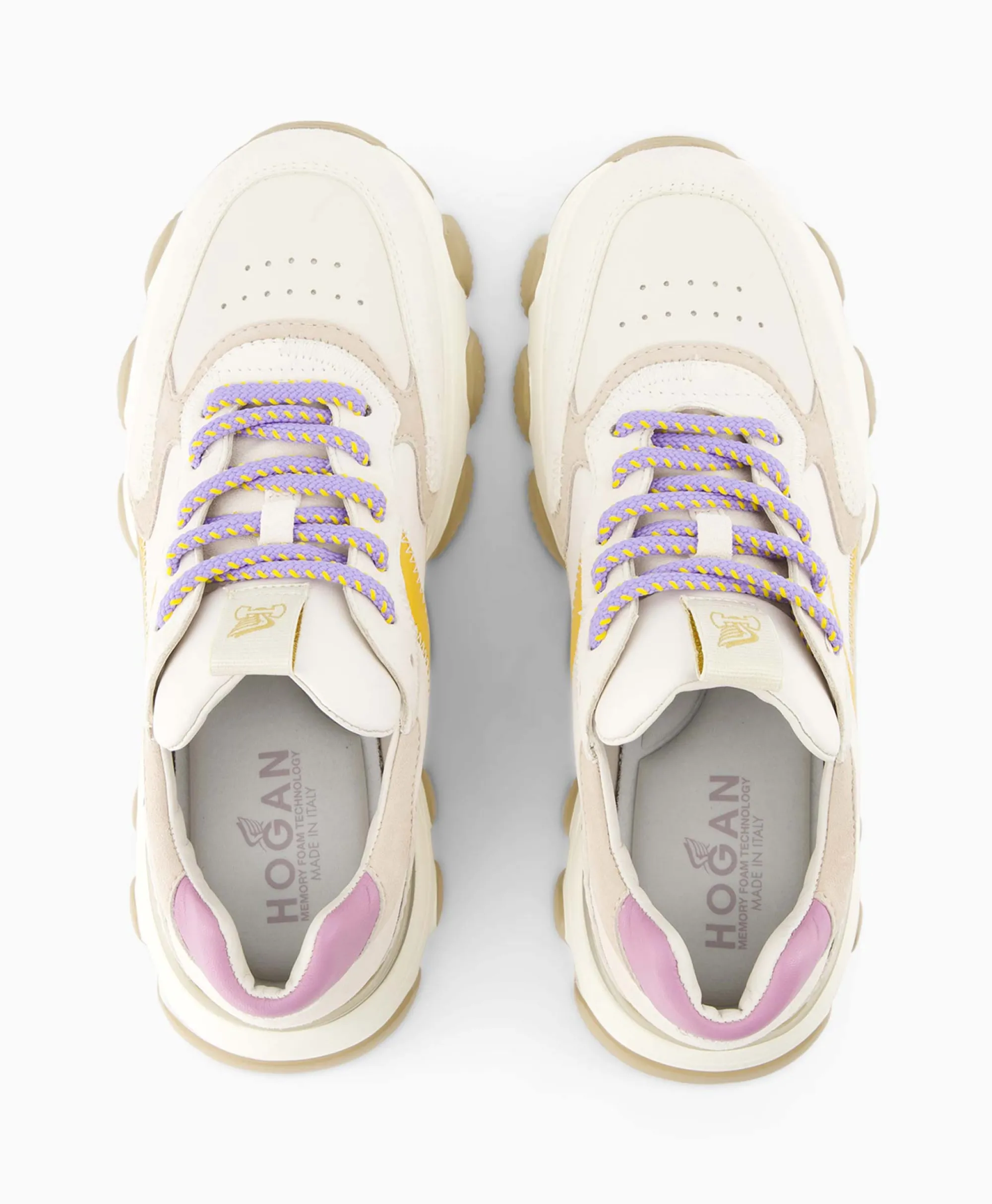 Hogan Sneaker Hyperactive Geel*Dames Sneakers