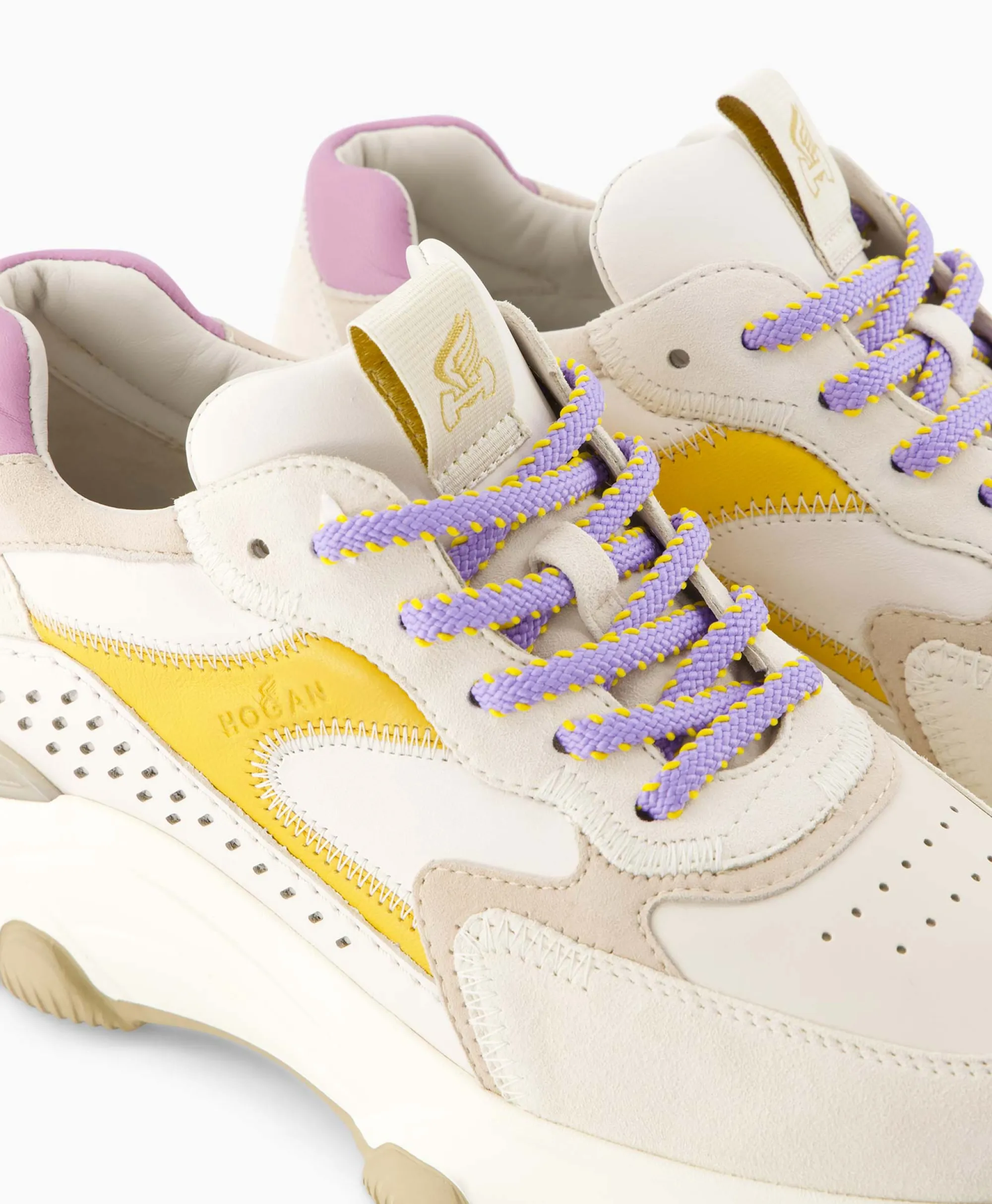 Hogan Sneaker Hyperactive Geel*Dames Sneakers