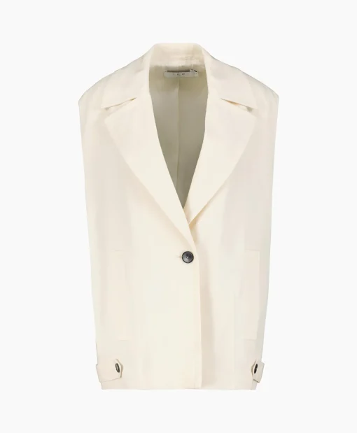 Iro Gilet Karine Ecru*Dames Gilets