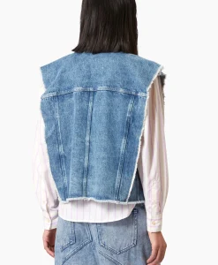 Isabel Marant Gilet Tyra-Ga Blauw*Dames Gilets
