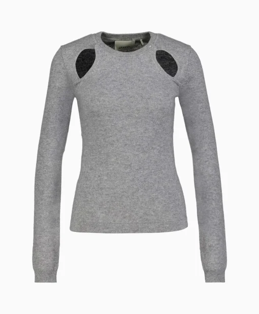 Isabel Marant Pullover Velen-Ga Grijs*Dames Truien