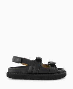 Isabel Marant Sandaal Zonder Hak Madee-Gb Zwart*Dames Sandalen