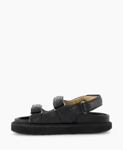 Isabel Marant Sandaal Zonder Hak Madee-Gb Zwart*Dames Sandalen
