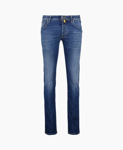 Jacob Cohen Jeans Pant 5 Pkt Slim Fit Nick Blauw*Heren Broeken