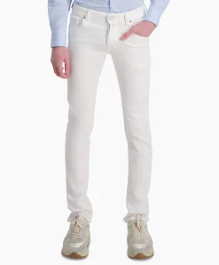 Jacob Cohen Jeans 5 Pkt Super Slim Fit Nick Wit*Heren Broeken