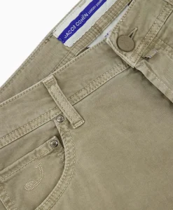 Jacob Cohen Jeans Nick Slim Grijs*Heren Broeken