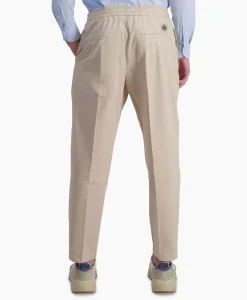 Jacob Cohen Pantalon Low Carrot Fit Daniel Beige*Heren Broeken