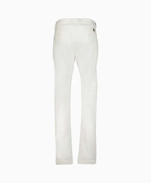 Jacob Cohen Pantalon Slim Fit Bobby Off White*Heren Broeken