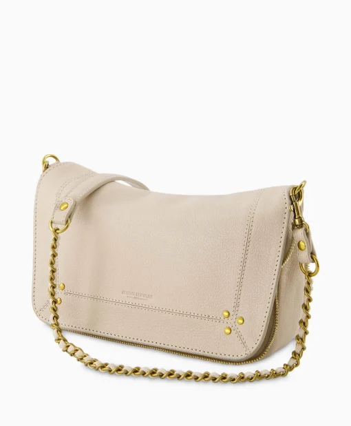 Jérôme Dreyfuss Jerome Dreyfuss Crossbody Tas Bobi S Ecru*Dames Tassen