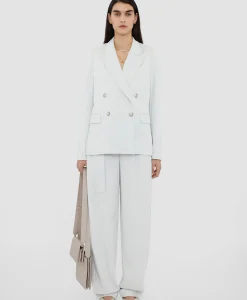 Joseph Blazer Jaden Jacket Comfort Cady Off White*Dames Blazers