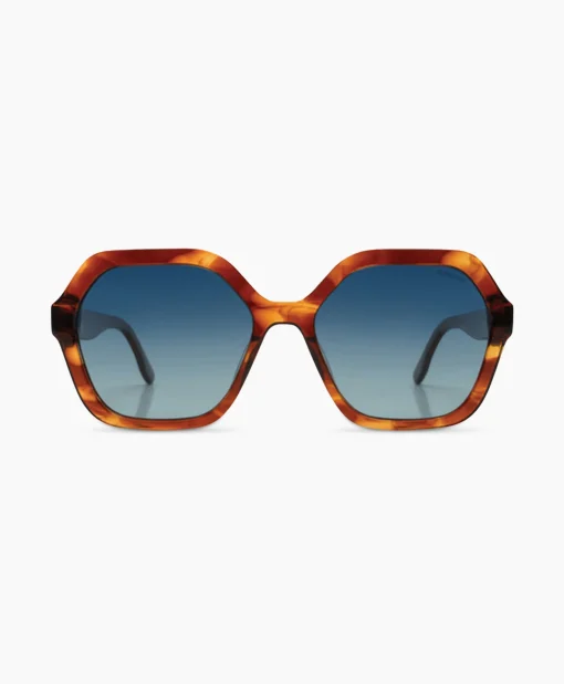 Komono Zonnebril Iggy Bourbon Gold Goud*Dames Zonnebrillen