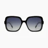 Komono Zonnebril Miley Black Clear White Gold Goud*Dames Zonnebrillen