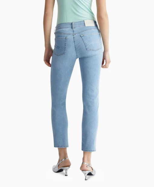 Liu Jo Jeans Pant.Authentic Slim Ankle R.W. Blauw*Dames Broeken