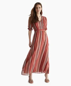 Liu Jo Maxi Jurk Abito C/Accessorio Nappina Rose*Dames Jurken