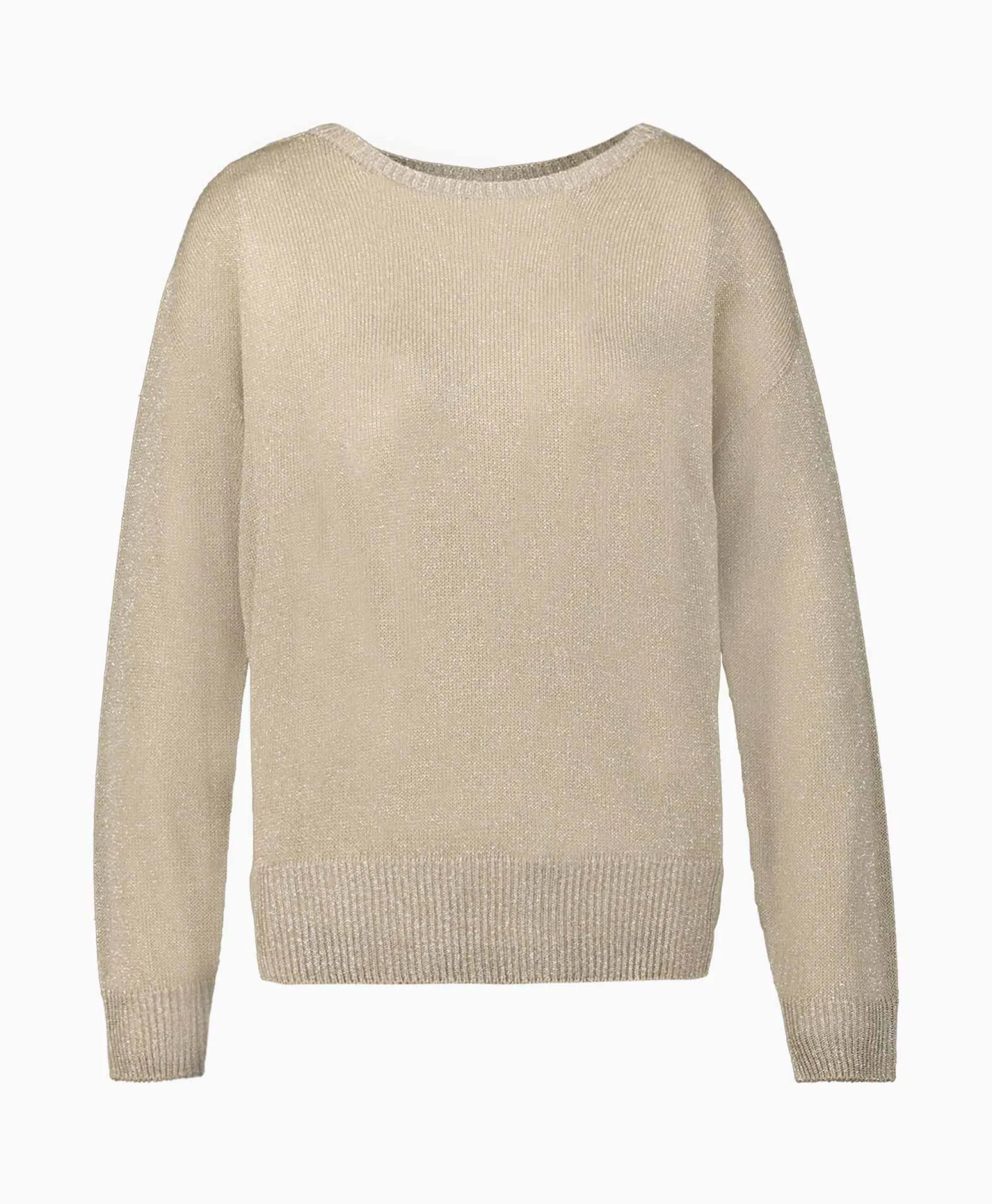 Liu Jo Pullover Maglia Chiusa M/L Goud*Dames Truien