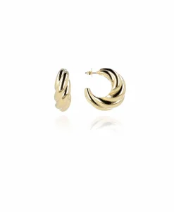 Lott. Gioielli Oorbellen Cl Twist Creole S Goud*Dames Sieraden