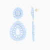 Lott. Gioielli Oorbellen Ce Si Double Drop S Blauw*Dames Sieraden