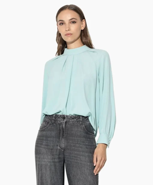 Luisa Cerano Blouse 298418/2179-0 Aqua*Dames Blouses