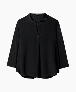 Luisa Cerano Blouse 298445/3597-0 Zwart Dessin*Dames Blouses