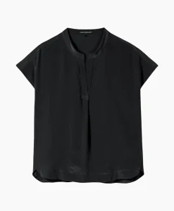 Luisa Cerano Blouse 298461/3597-0 Zwart Dessin*Dames Blouses