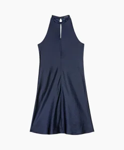 Luisa Cerano Mini Jurk 798476/3596-0 Donker Blauw*Dames Jurken