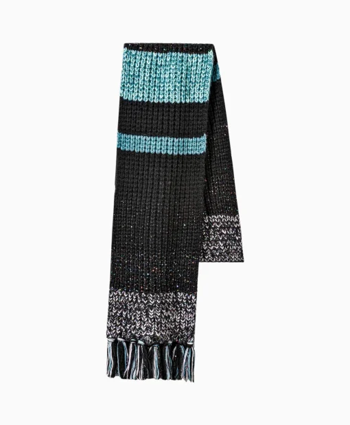 Luisa Cerano Sjaal 898736/5333-0 Zwart*Dames Sjaals