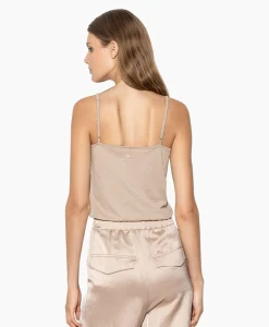 Luisa Cerano Top 398873/7769-0 Beige*Dames T-Shirts & Tops
