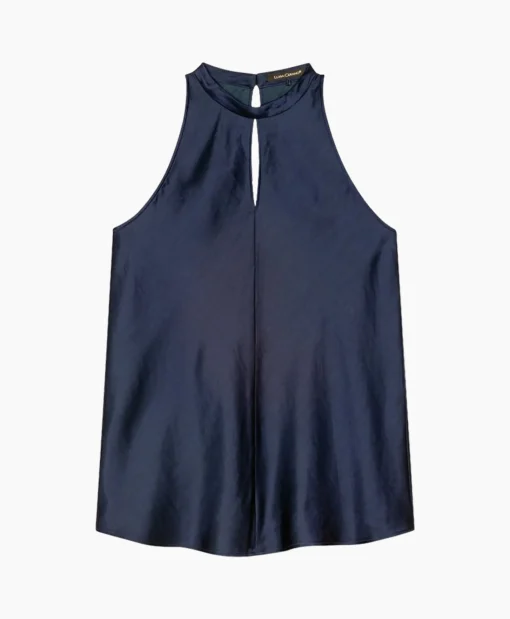 Luisa Cerano Top 298426/3596-0 Donker Blauw*Dames T-Shirts & Tops