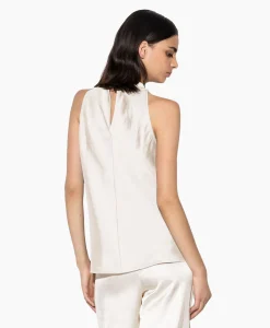 Luisa Cerano Top 298426/3596-0 Off White*Dames T-Shirts & Tops