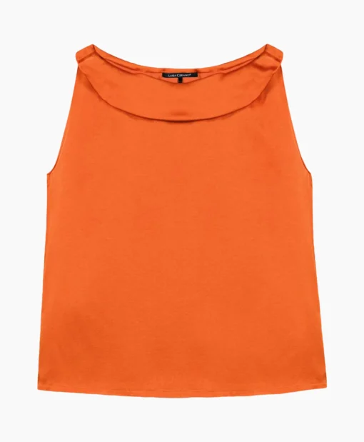Luisa Cerano Top 298456/3618-0 Oranje*Dames Blouses