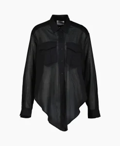 Marant Étoile Marant Etoile Blouse Nath-Gb Zwart*Dames Blouses