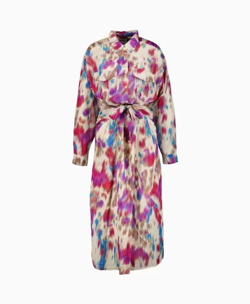 Marant Étoile Marant Etoile Maxi Jurk Nesly-Gb Beige*Dames Jurken