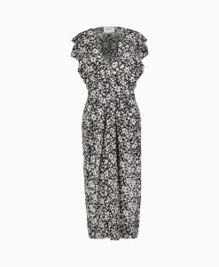 Marant Étoile Marant Etoile Midi Jurk Epolia-Gc Zwart*Dames Jurken
