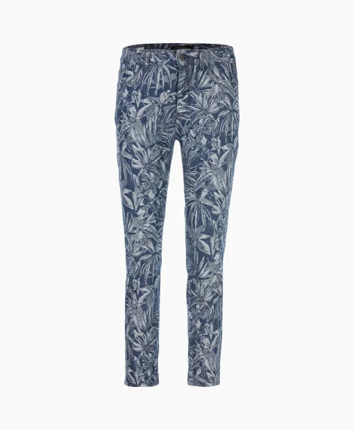 Marc Cain Pants Jeans Wp 82.04 D21 Petrol*Dames Broeken