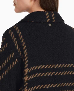 Marccain Additions Coat Va 11.04 W11 Zwart*Dames Jassen