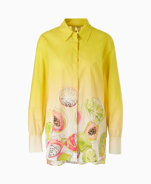 Marccain Collectie Blouse Wc 51.02 W29 Geel*Dames Blouses