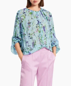Marccain Collectie Blouse Wc 51.21 W25 Licht Blauw*Dames Blouses