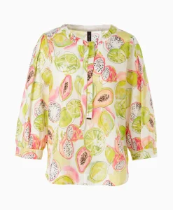 Marccain Collectie Blouse Wc 51.26 W27 Midden Geel*Dames Blouses