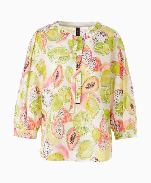 Marccain Collectie Blouse Wc 51.26 W27 Midden Geel*Dames Blouses