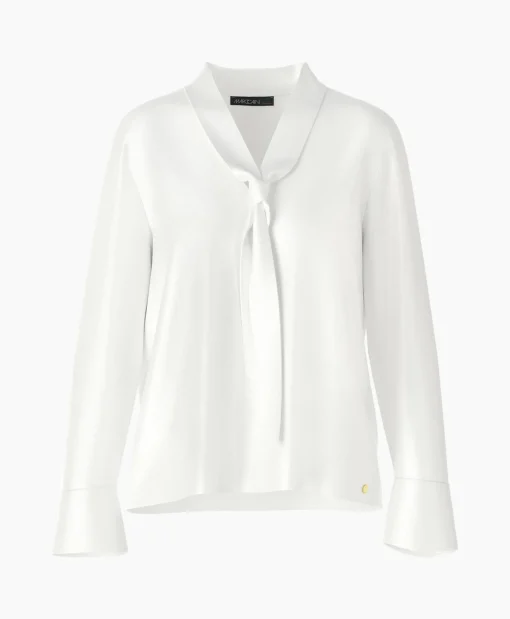 Marccain Collectie Blouse Wc 51.17 W08 Off White*Dames Blouses