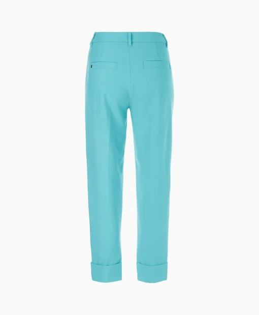 Marccain Collectie Broek Wc 81.13 W22 Turquoise*Dames Broeken