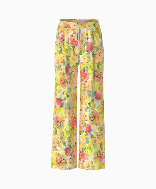 Marccain Collectie Broek Wc 81.37 J22 Midden Geel*Dames Broeken