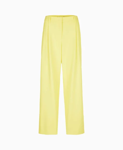 Marccain Collectie Broek Wc 81.24 W03 Midden Geel*Dames Broeken