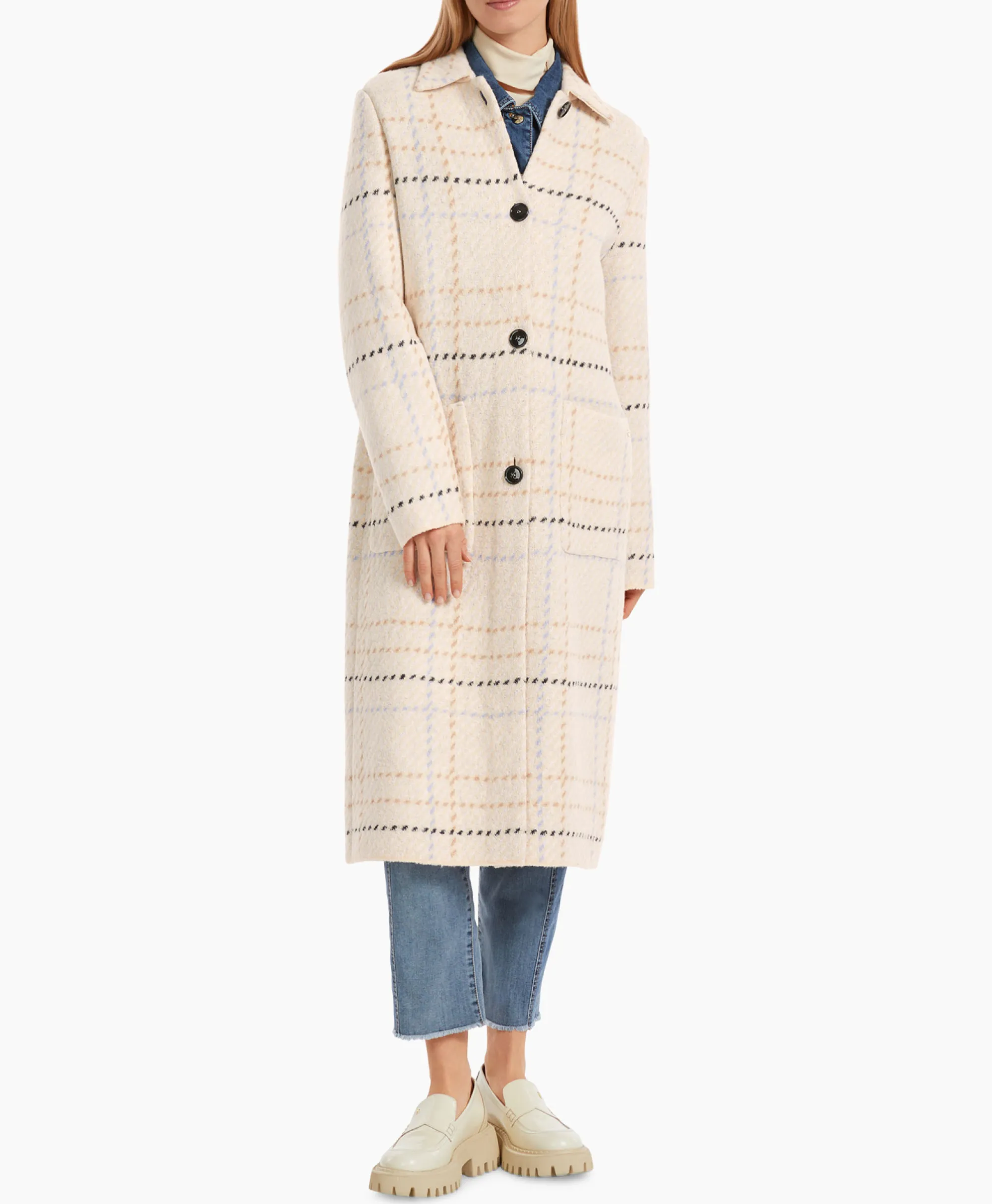 Marccain Collectie Coat Vc 11.03 M09 Camel*Dames Jassen