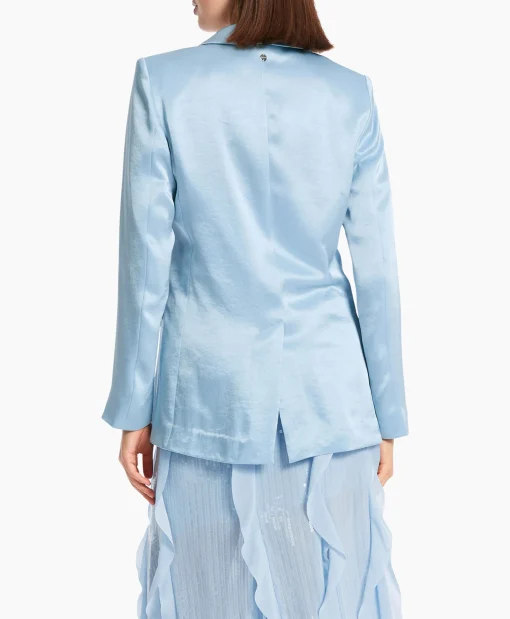 Marccain Collectie Jasje Wc 34.20 W46 Licht Blauw*Dames Blazers