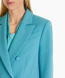 Marccain Collectie Jasje Wc 34.15 W22 Turquoise*Dames Blazers